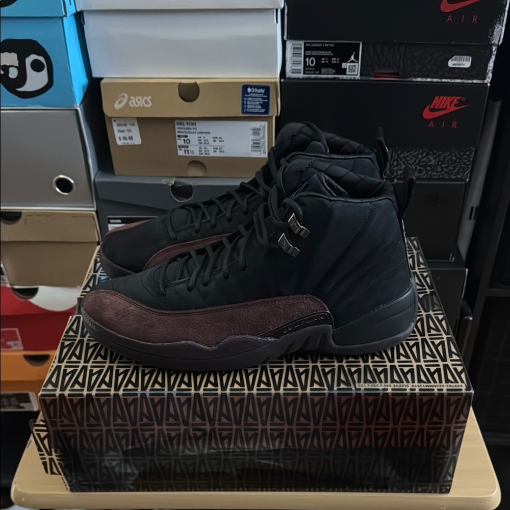 Air Jordan A Ma Maniére Black and Brown Sneakers - Picture 2 of 3